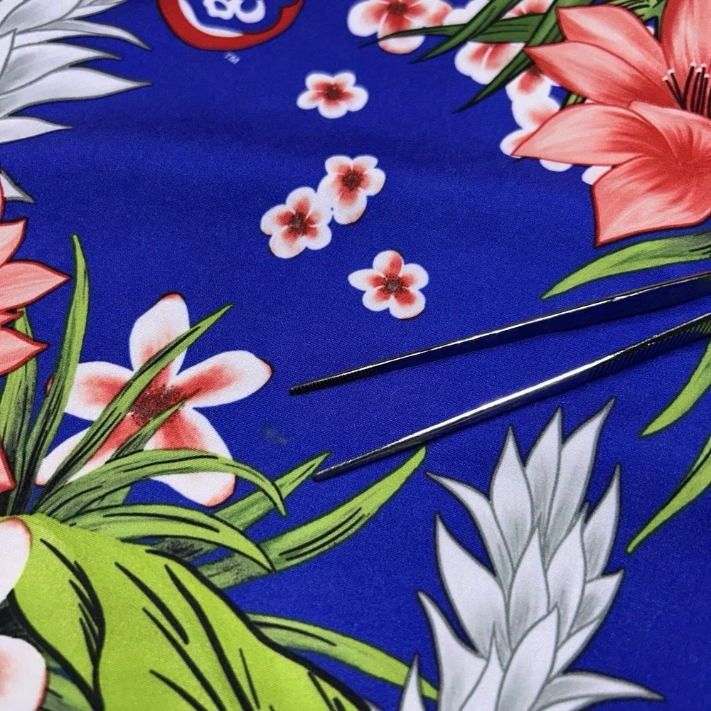 Hurley x 47 Chicago Cubs Phantom Boardshorts Mens 32 (Fits 34) Swim Trunk Floral